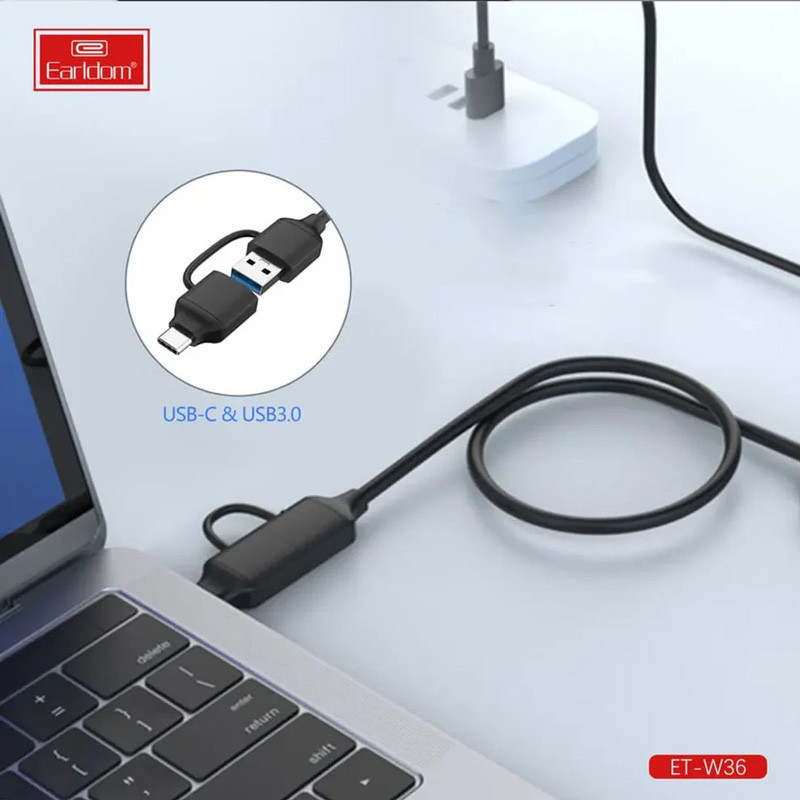 تبدیل سیم وصل Earldom ET-W36 Type-C / USB 3.0 To SATA