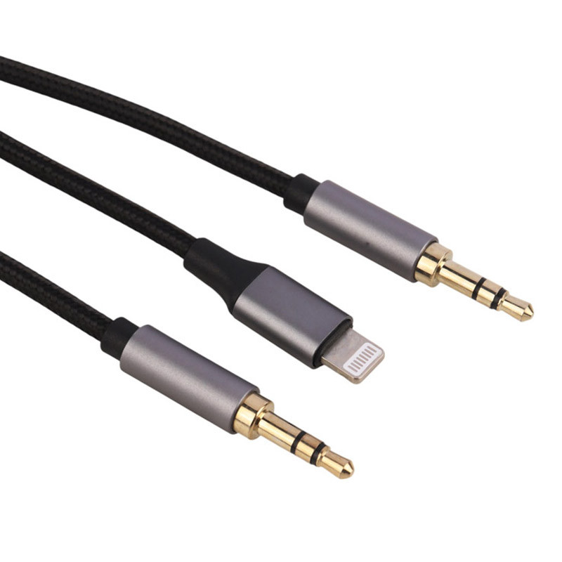 کابل تبدیل Earldom AUX70 AUX To Lightning / AUX 1.2m