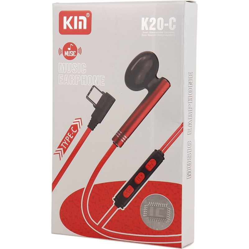 هندزفری تایپ سی کی ام K20-C