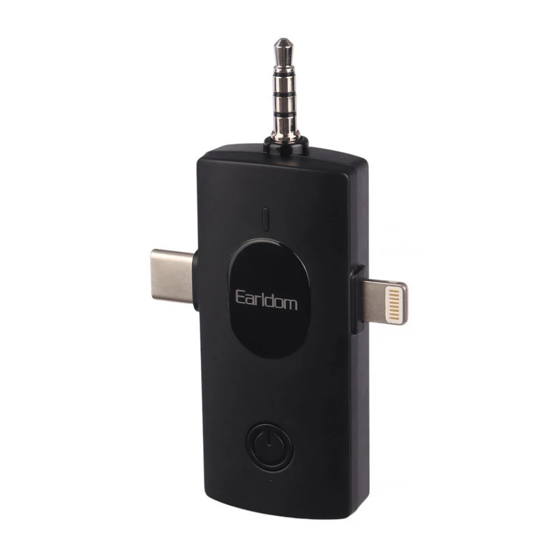 میکروفون یقه ای بی سیم Earldom ET-MC13 Type-C/Lightning/3.5mm