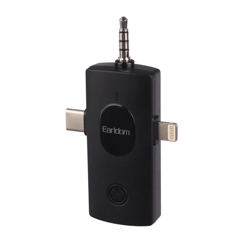 میکروفون یقه ای بی سیم Earldom ET-MC12 Type-C/Lightning/3.5mm