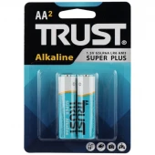 باتری دوتایی قلمی Trust Alkaline Super Plus 1.5V AA