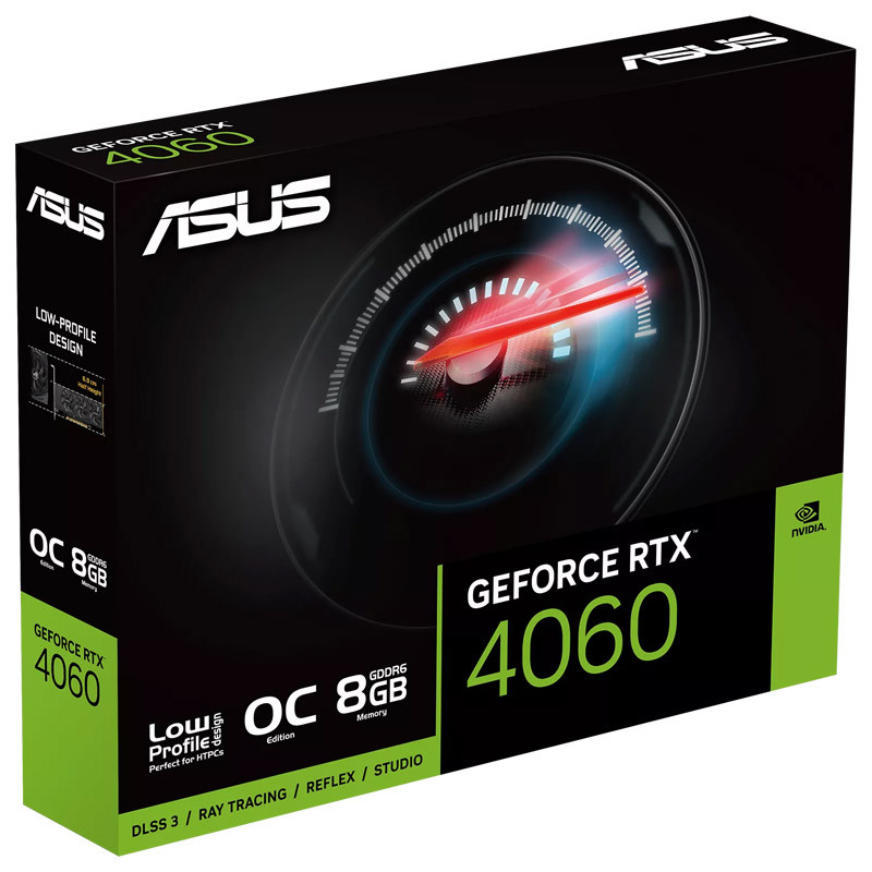 کارت گرافیک ASUS GeForce RTX 4060 LP BRK OC Edition 8GB GDDR6 128Bit