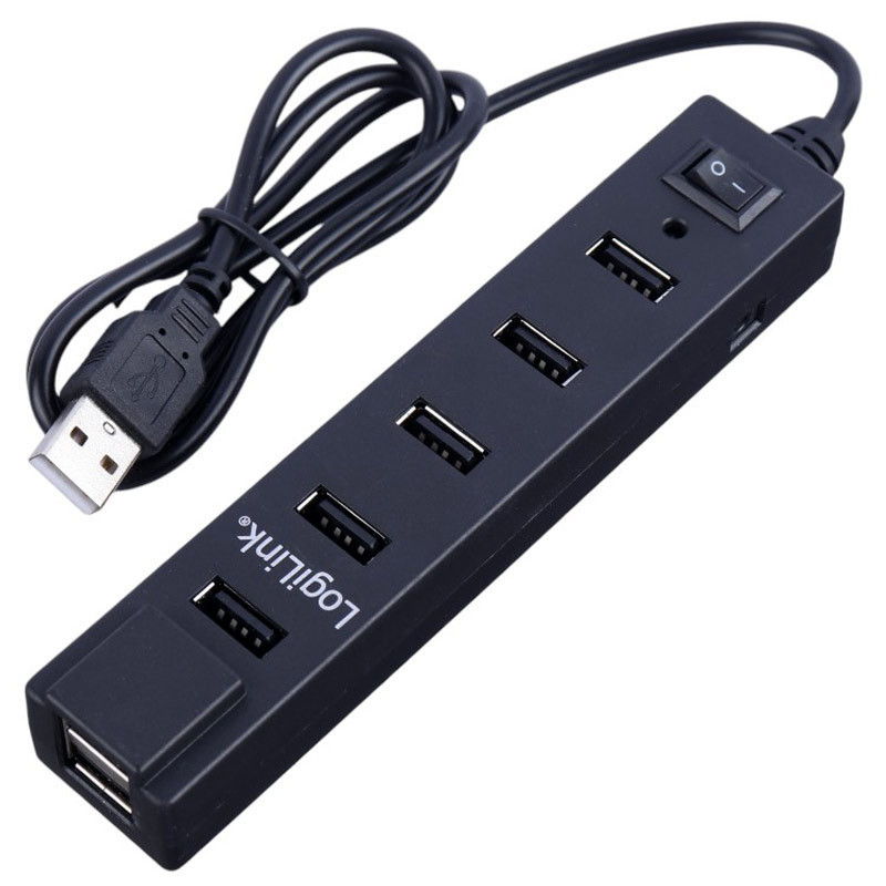 هاب 7 پورت USB 2.0 لاجی لینک UA0124