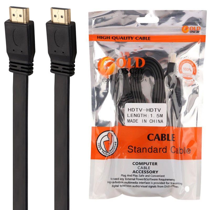 کابل HDMI گلد اسکار Gold Oscar طول 1.5 متر