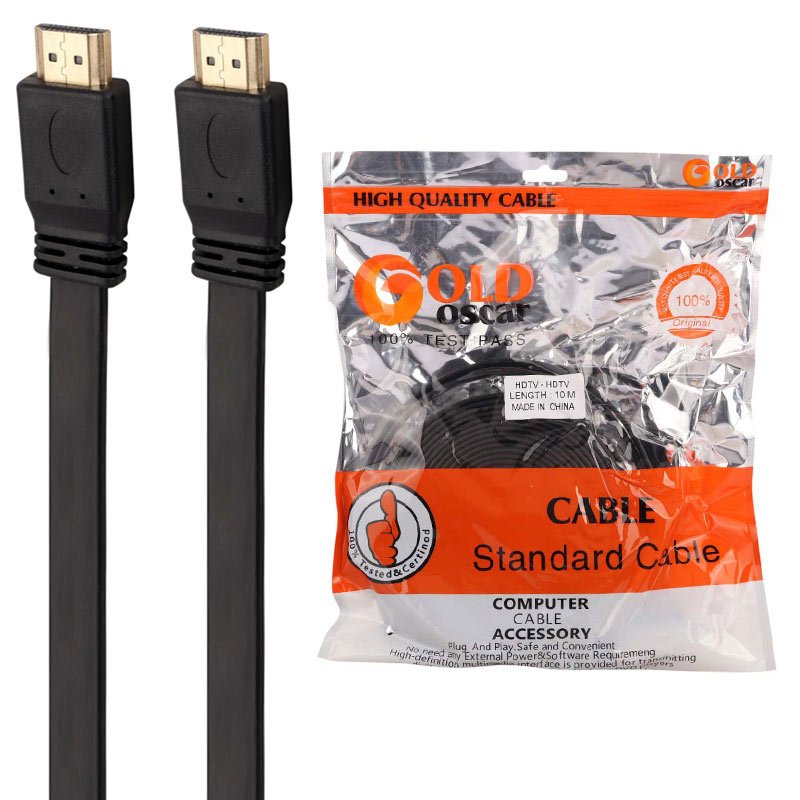 کابل فلت HDMI گلد اسکار طول 10 متر