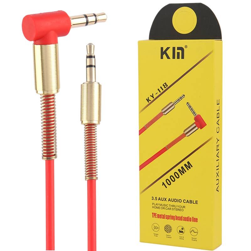 کابل Kin KY-118 AUX 1m یکسر L