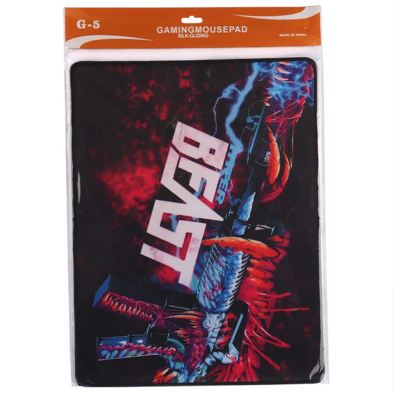 پد موس گیمینگ G-5 30*40cm طرح Hyper Bfast