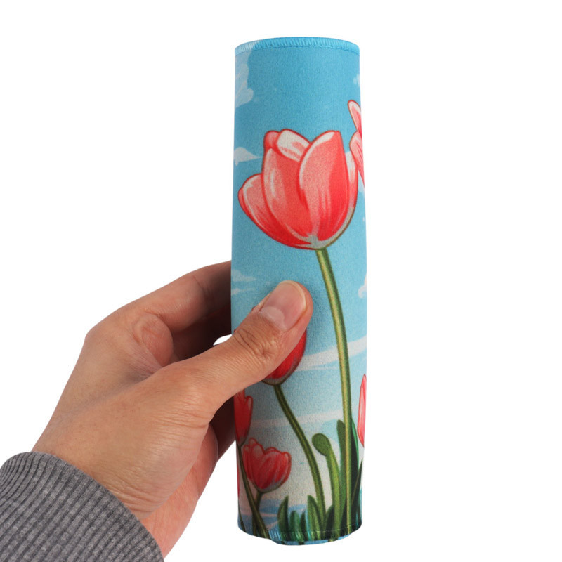 پد موس گیمینگ Logilily L-17 23*18cm طرح گل قرمز