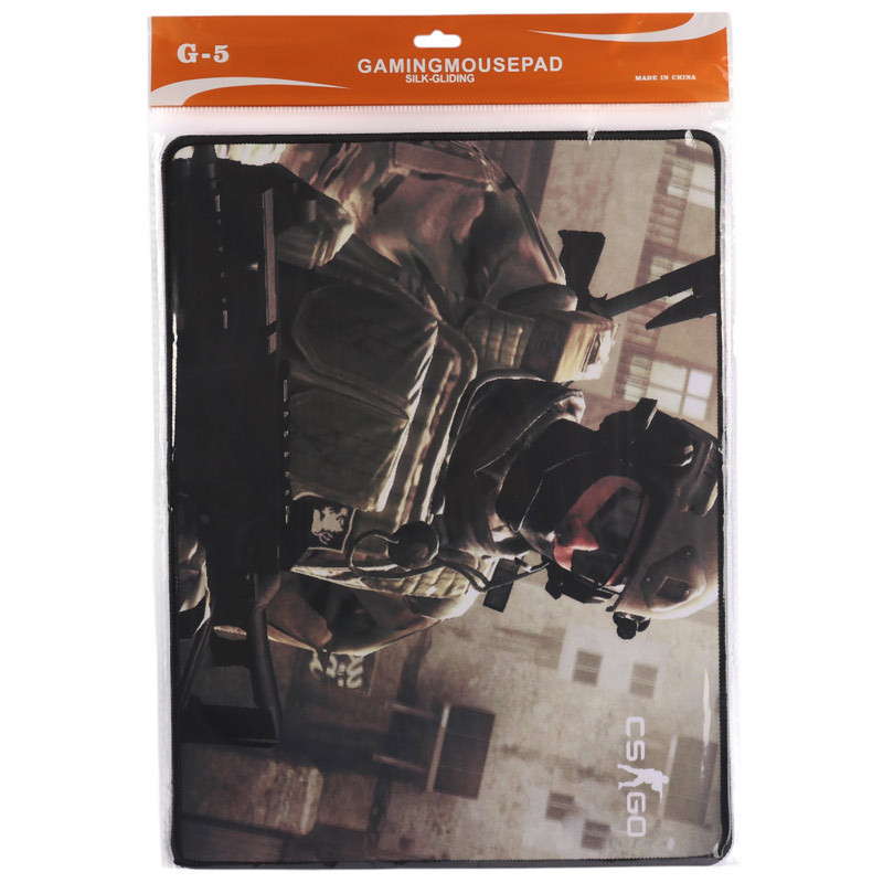 پد موس گیمینگ G-5 30*40cm طرح CS-GO