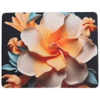 پد موس گیمینگ Logilily L-17 23*18cm طرح گل ارکیده