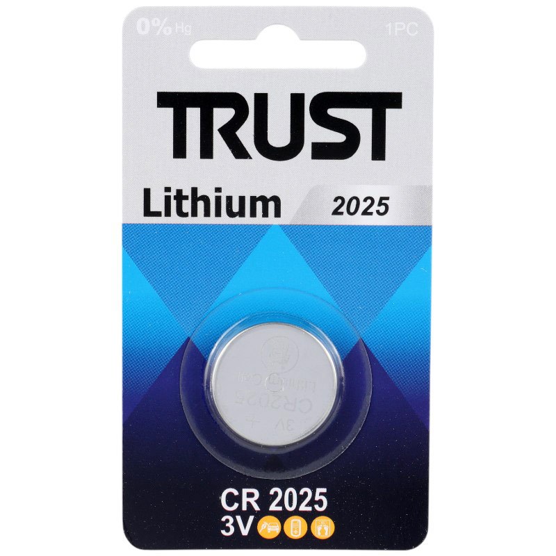 باتری سکه ای Trust CR2025