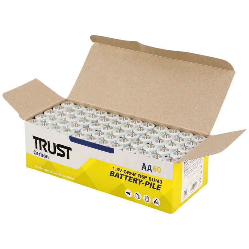 باتری چهارتایی قلمی Trust Super Life 1.5V AA شرینک