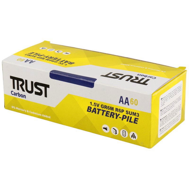 باتری چهارتایی قلمی Trust Super Life 1.5V AA شرینک