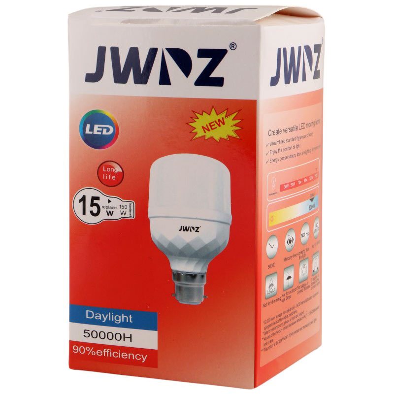 چراغ ماشینی 15 وات کلیددار JWDZ