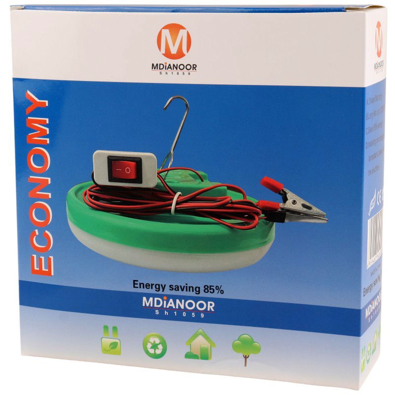 چراغ ماشینی 45 وات کلیددار Mdianoor SH1059