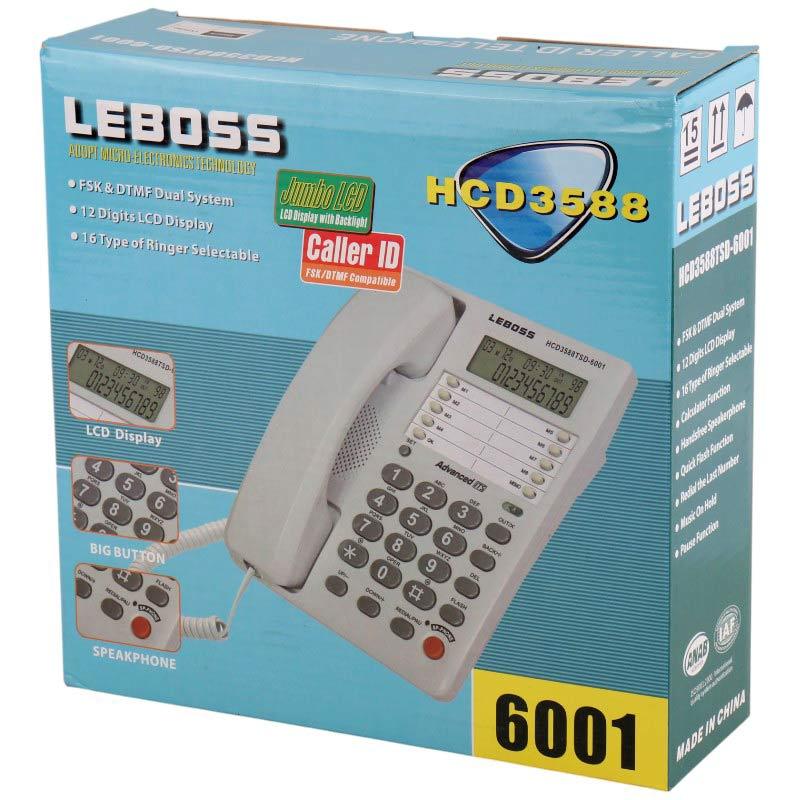 تلفن رومیزی لیبوس Leboss HCD3588-6001