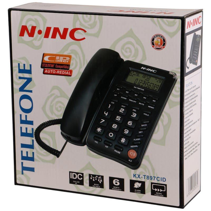 تلفن رومیزی ان.اینک N.INC KX-T897CID