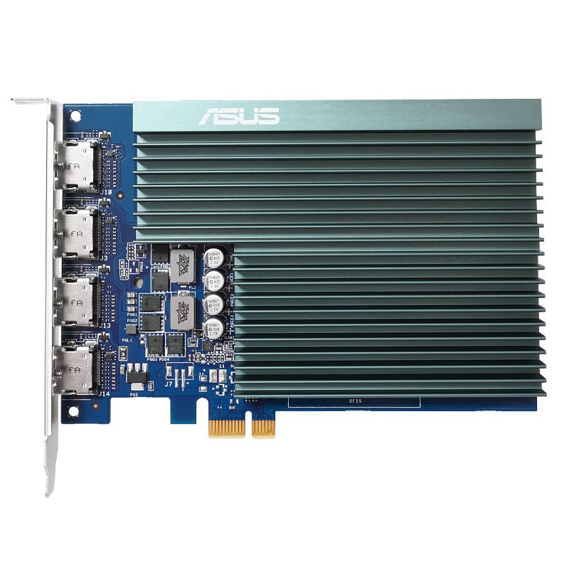 کارت گرافیک Asus GeForce GT730-4H-SL-2GD5 2GB GDDR5 64Bit