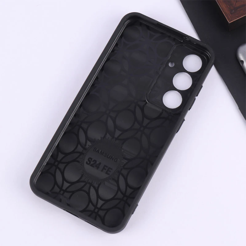 قاب چرمی Golden Lion سامسونگ Galaxy S24 FE محافظ لنزدار