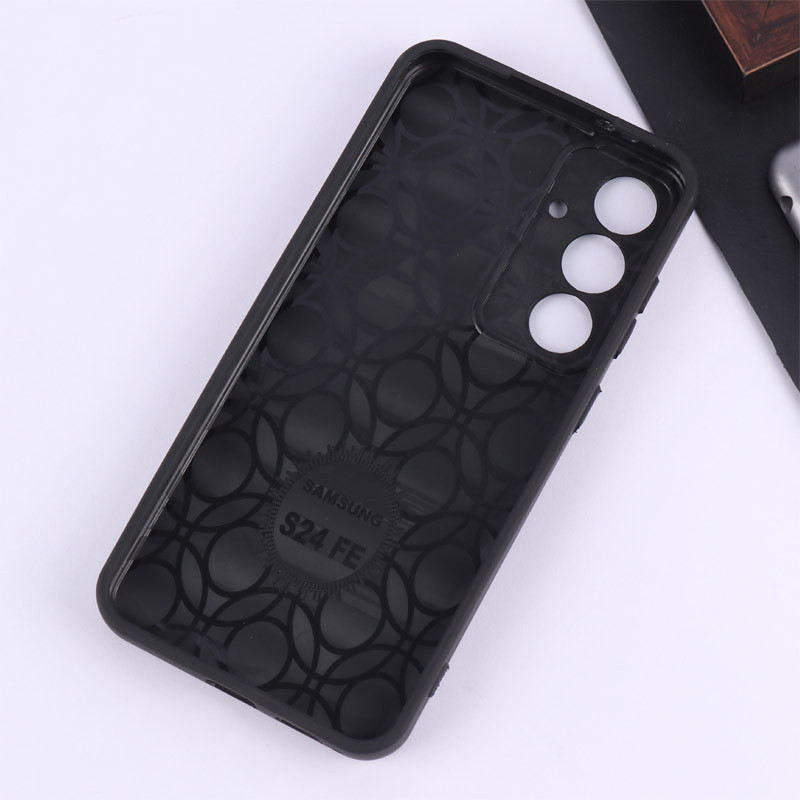 قاب چرمی Golden Lion سامسونگ Galaxy S24 FE محافظ لنزدار