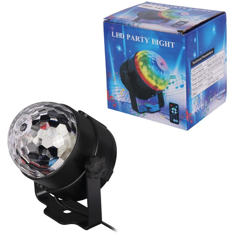 چراغ رقص نور BH-147 + ریموت کنترل