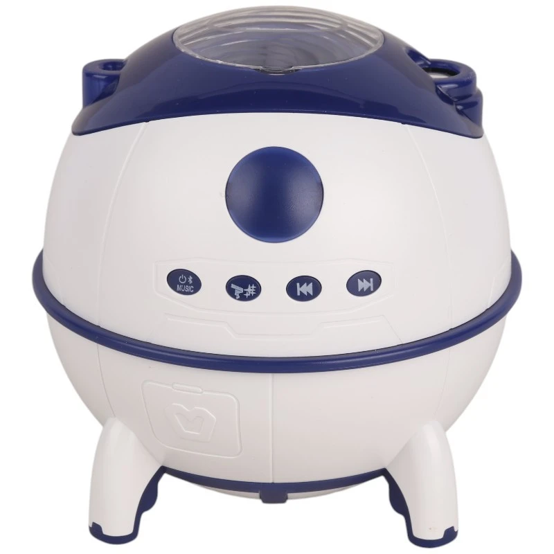 چراغ رقص نور گردان اسپیکر دار بلوتوثی BH-155 + ریموت کنترل
