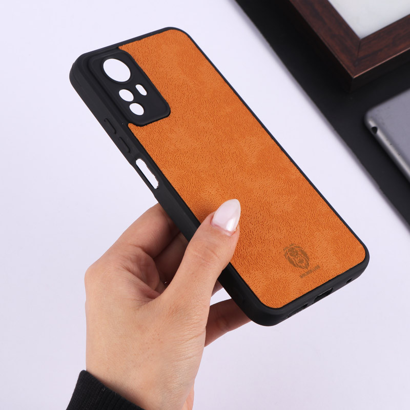 قاب چرمی Golden Lion شیائومی Redmi Note 12S محافظ لنزدار