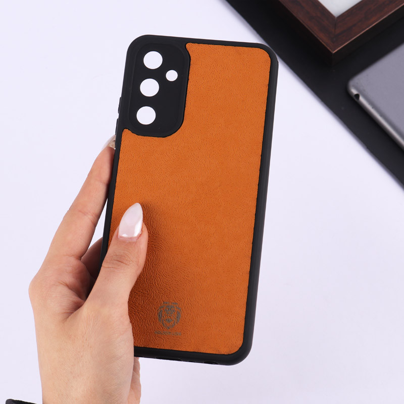 قاب چرمی Golden Lion سامسونگ Galaxy A05s محافظ لنزدار