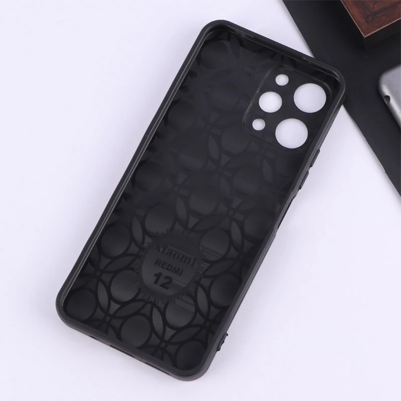 قاب چرمی Golden Lion شیائومی Redmi 12 محافظ لنزدار