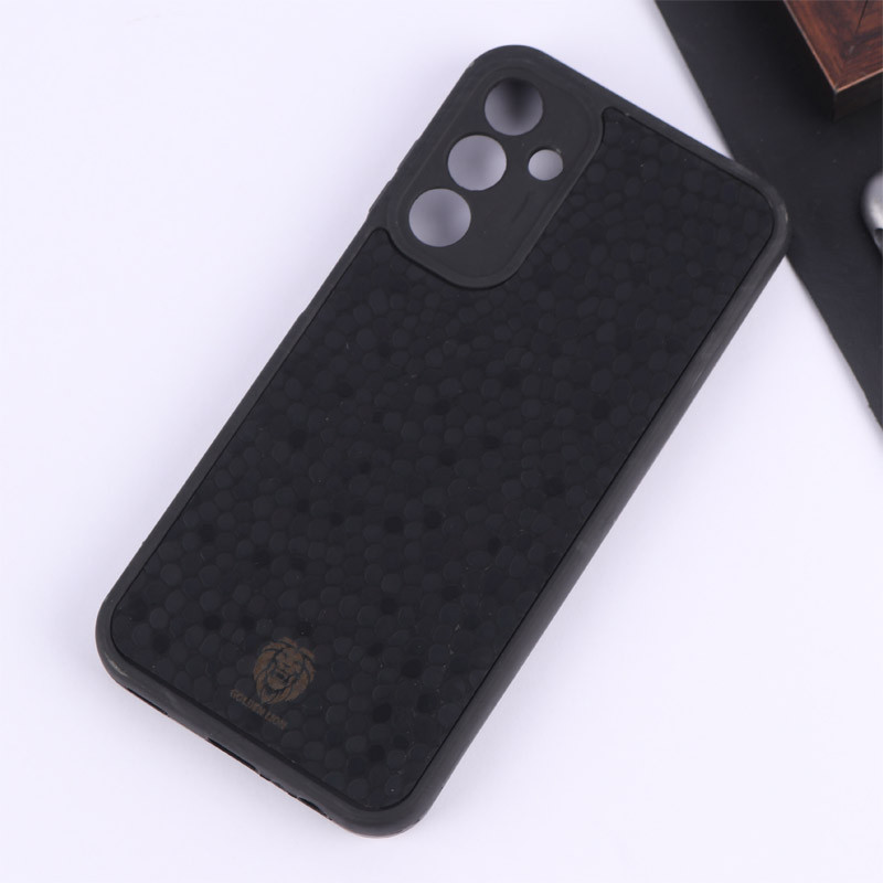 قاب چرمی پوست ماری Golden Lion سامسونگ Galaxy A15 محافظ لنزدار