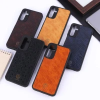 قاب چرمی پوست ماری Golden Lion سامسونگ Galaxy A25 محافظ لنزدار