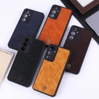 قاب چرمی پوست ماری Golden Lion سامسونگ Galaxy A35 محافظ لنزدار
