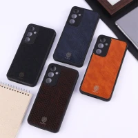 قاب چرمی پوست ماری Golden Lion سامسونگ Galaxy A55 محافظ لنزدار