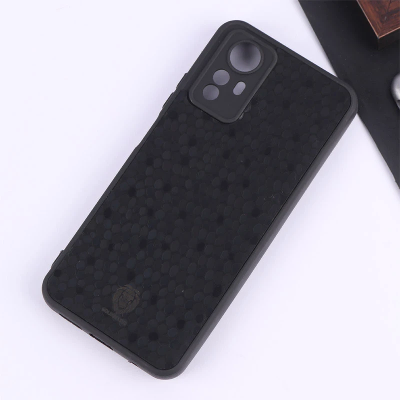قاب چرمی پوست ماری Golden Lion شیائومی Redmi Note 12S محافظ لنزدار
