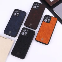 قاب چرمی پوست ماری Golden Lion شیائومی Redmi 12 محافظ لنزدار