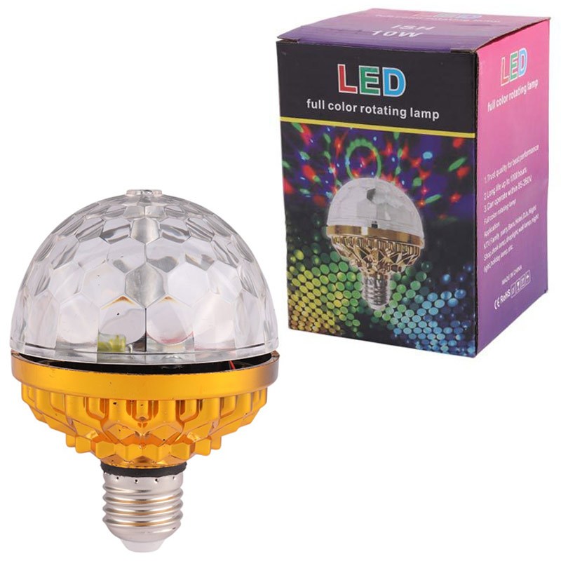 لامپ رقص نور LED Full Color 10W E27