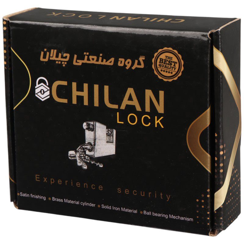 قفل کتابی گرد چیلان Chilan 80mm