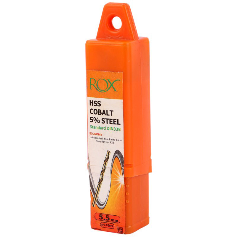 مته الماسه Rox 5.5*92mm بسته 10 عددی