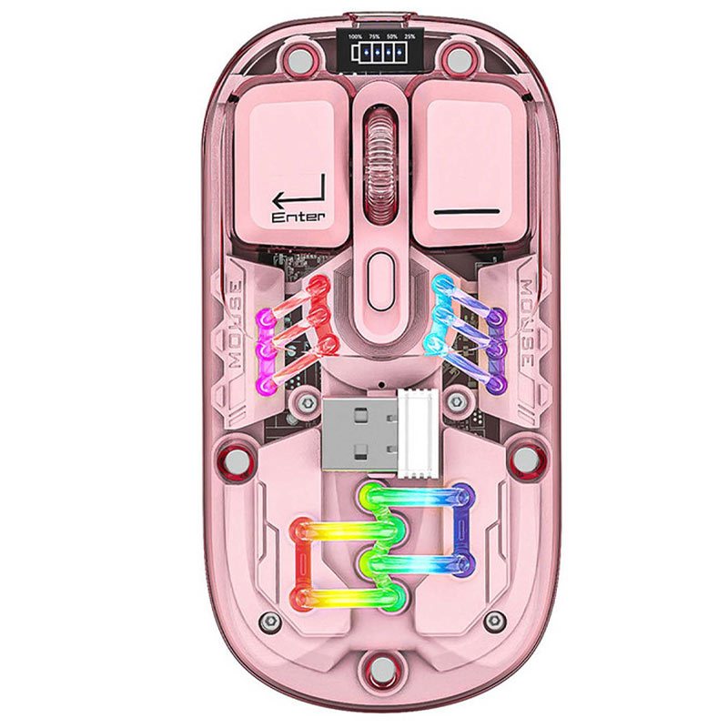 موس بی سیم فشن XWD118 M08 RGB