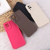 قاب سولید سامسونگ Galaxy A12 / M12 محافظ لنزدار