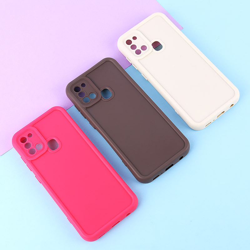 قاب سولید سامسونگ Galaxy A21s محافظ لنزدار