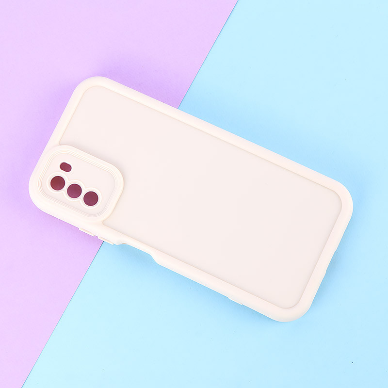 قاب سولید رنگی شیائومی Poco M3 محافظ لنزدار