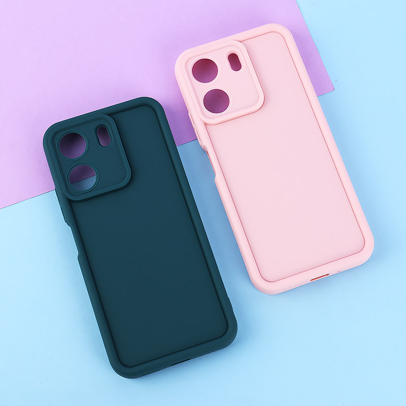 قاب سولید شیائومی Redmi 13C / Poco C65 محافظ لنزدار