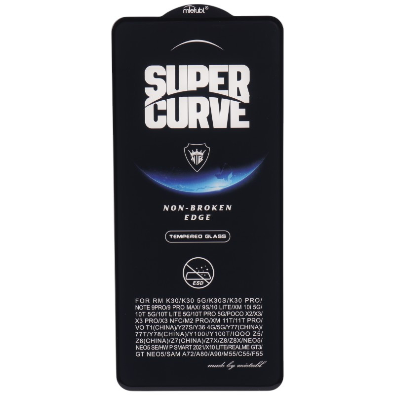 گلس Super Curve میتوبل شیائومی Redmi Note 9s / Note 9 Pro / Note 10 Lite