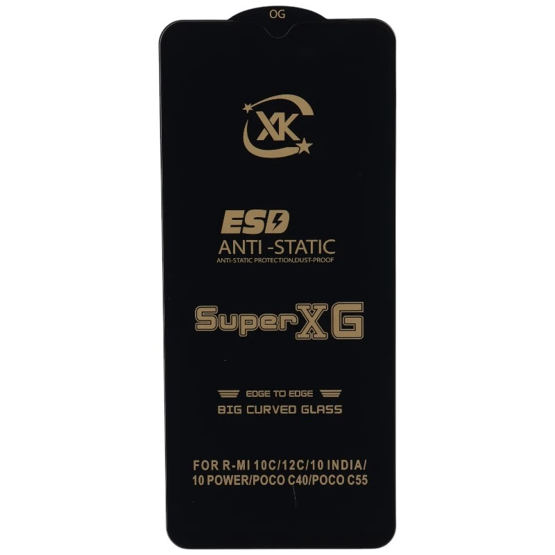 گلس Super XG آنتی استاتیک OG شیائومی Redmi 10C