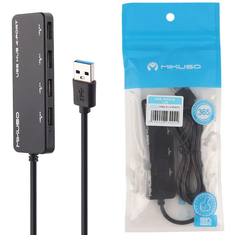 هاب 4 پورت USB 2.0 میکوسو HUB-010 طول 1.1 متر