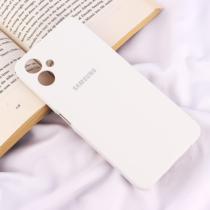 قاب سیلیکونی اصلی زیربسته سامسونگ Galaxy A06 محافظ لنزدار