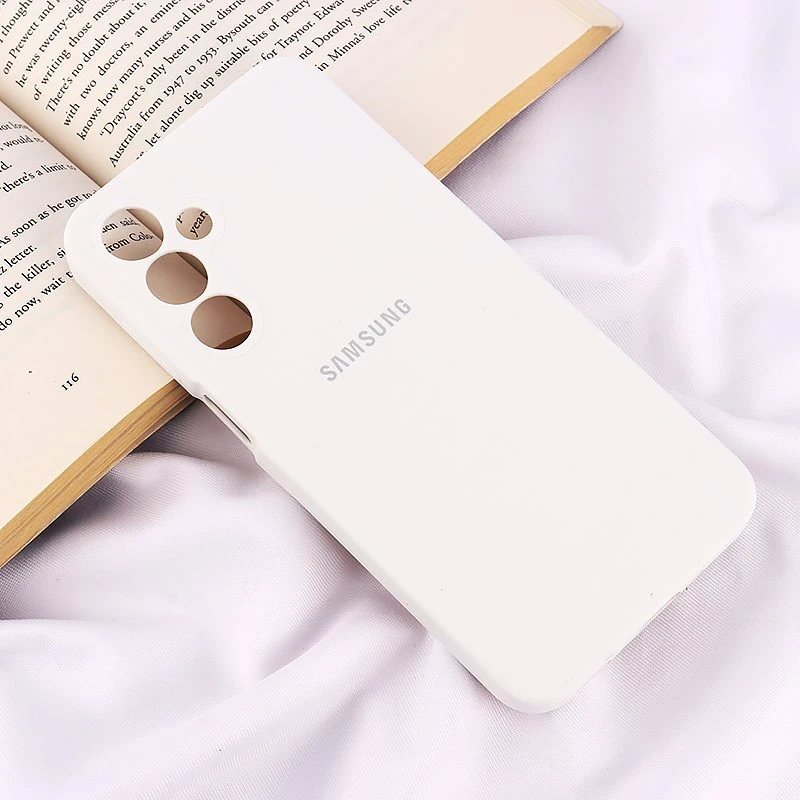قاب سیلیکونی اصلی زیربسته سامسونگ Galaxy A16 4G / A16 5G محافظ لنزدار