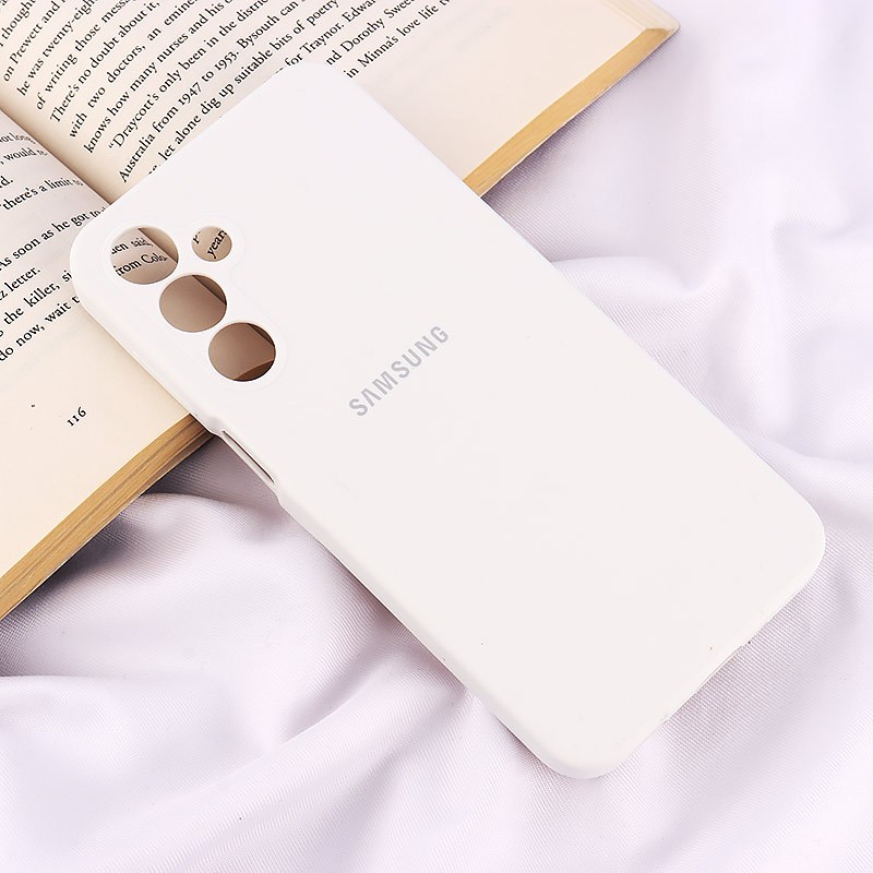 قاب سیلیکونی اصلی زیربسته سامسونگ Galaxy A16 4G / A16 5G محافظ لنزدار